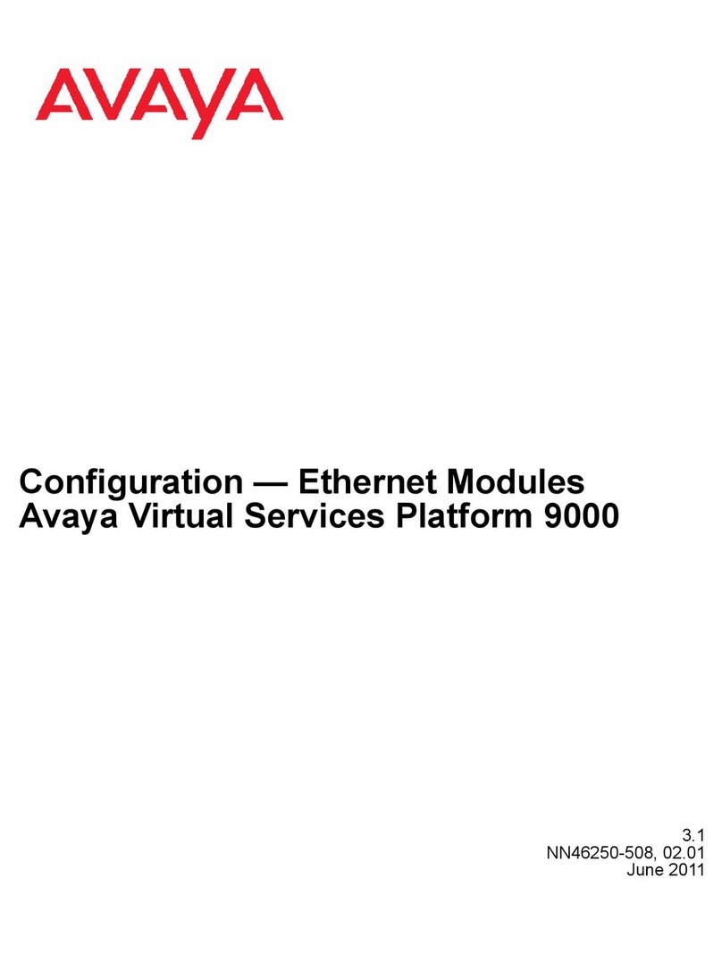 Avaya Virtual Services Platform 9000 Series Configuration guide