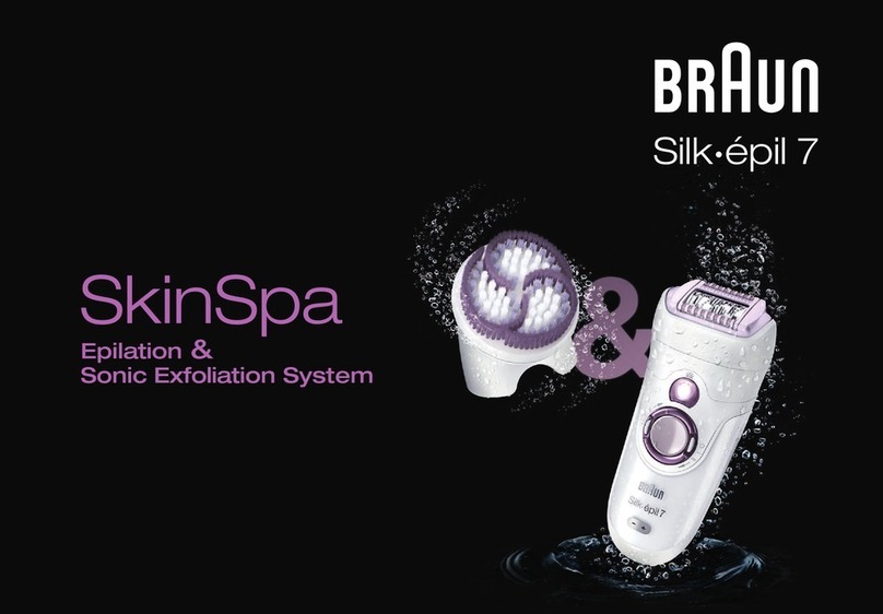 Braun Silk-epil 7 7951 Spa User manual