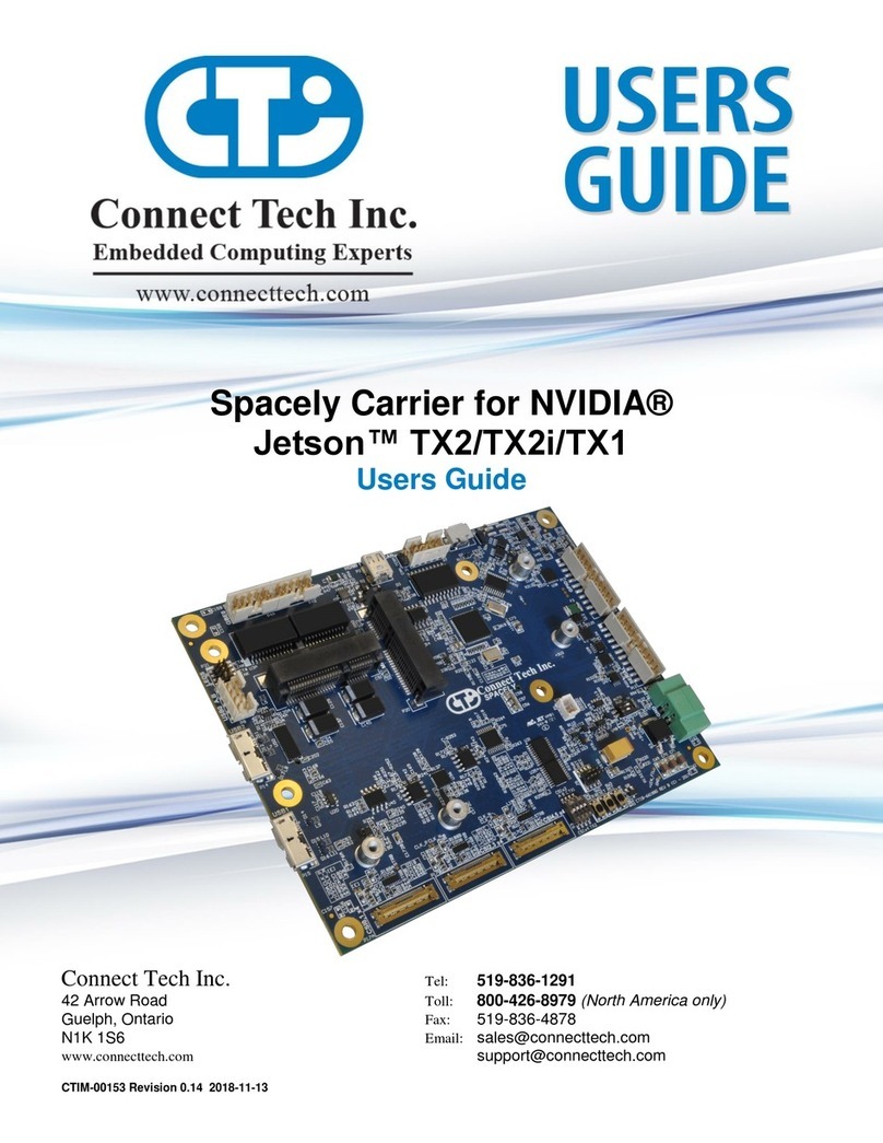 Connect Tech NVIDIA Jetson TX2 user guide