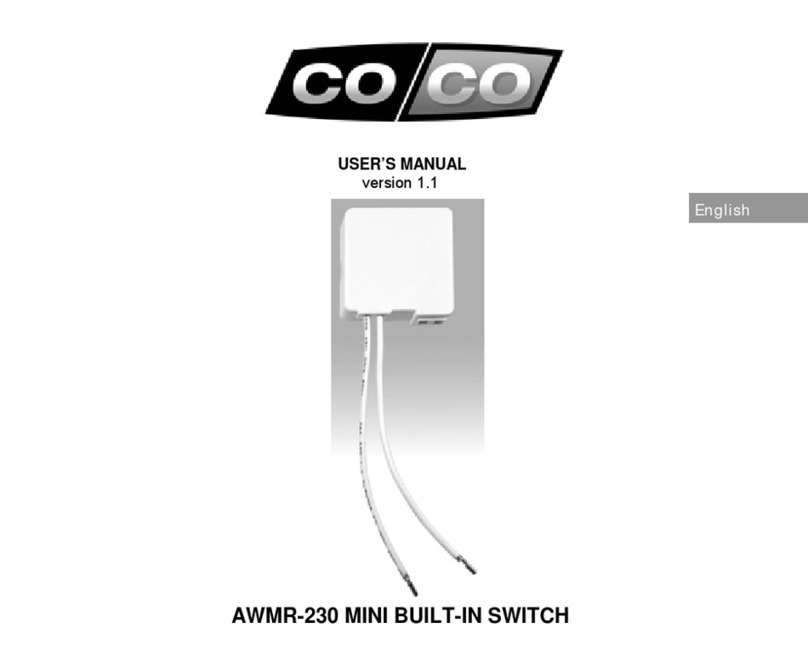 CoCo AWMR-230 user manual