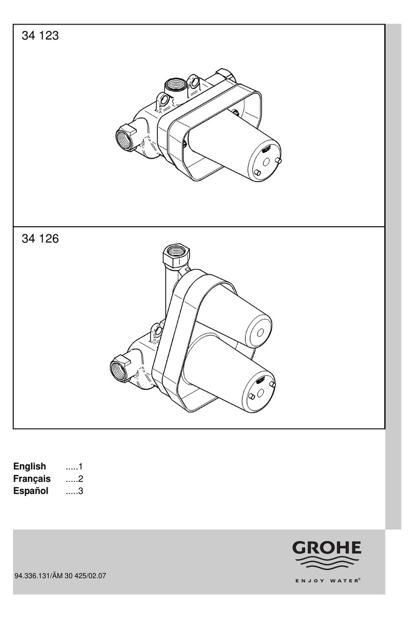 Grohe 34 123 quick start guide