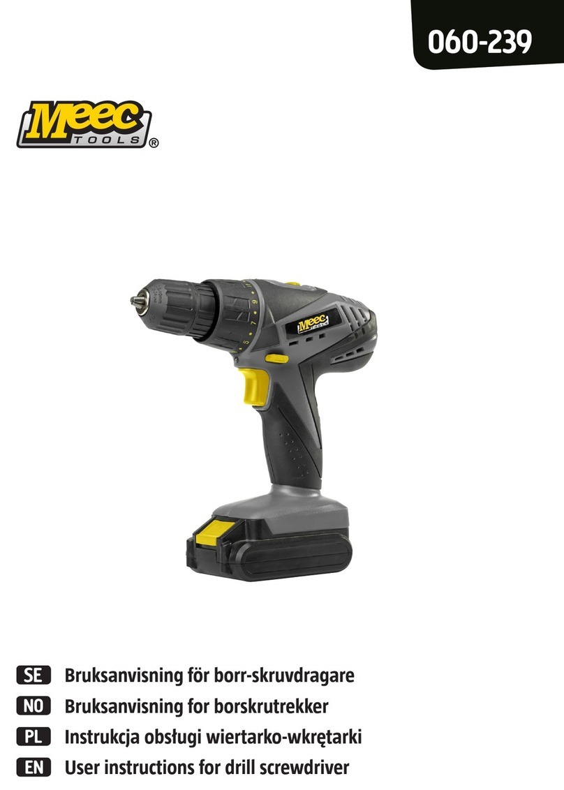 Meec tools 060-239 Operating instructions in original