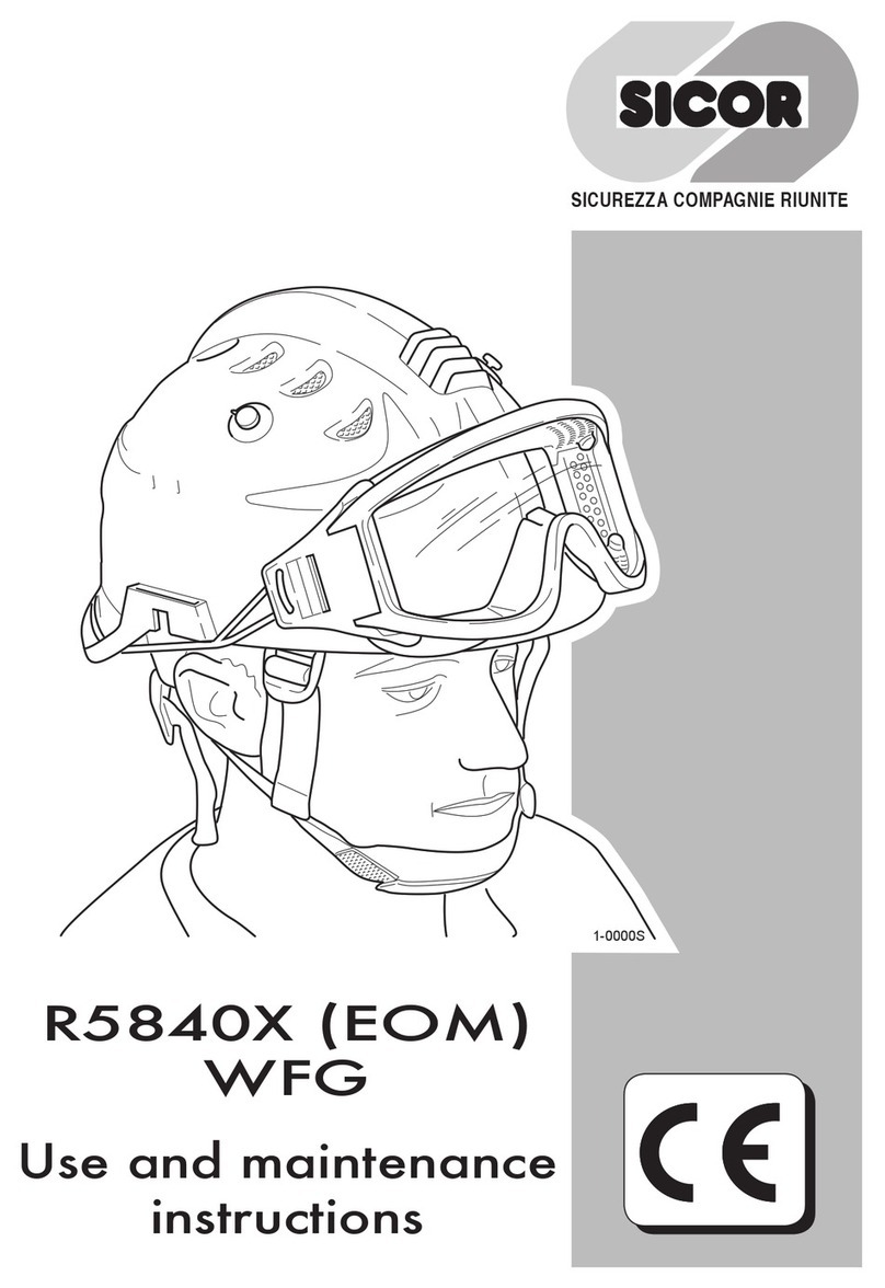 Sicor R5840X EOM WFG Use and maintenance instructions