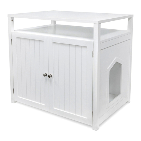 Arf Pets CAT LITTER BOX CABINET User manual Arf Pets CAT LITTER BOX CABINET User manual