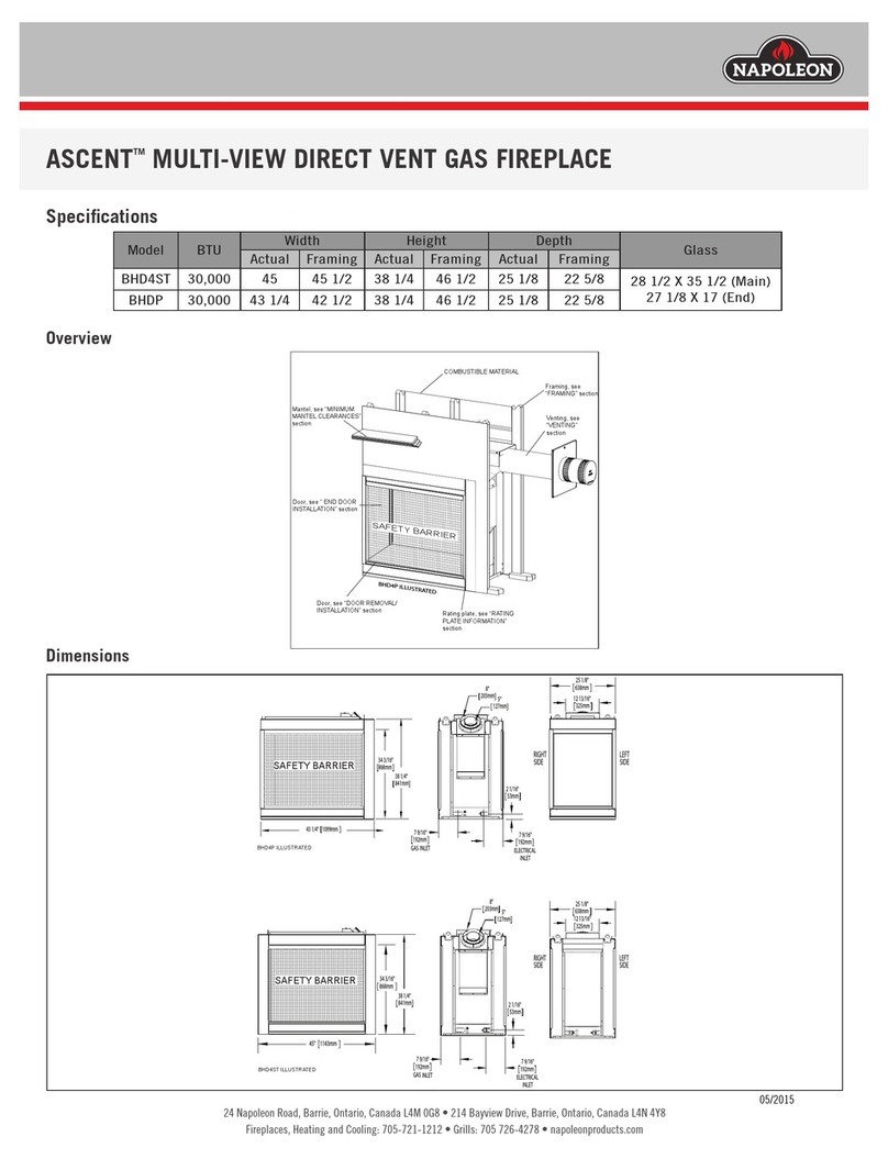 Napoleon ASCENT User manual