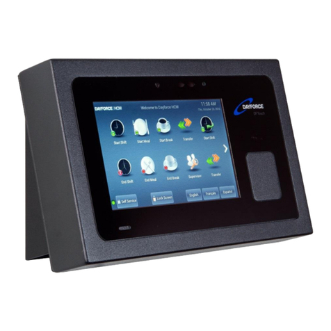 Ceridian Dayforce Tuff Clock User manual