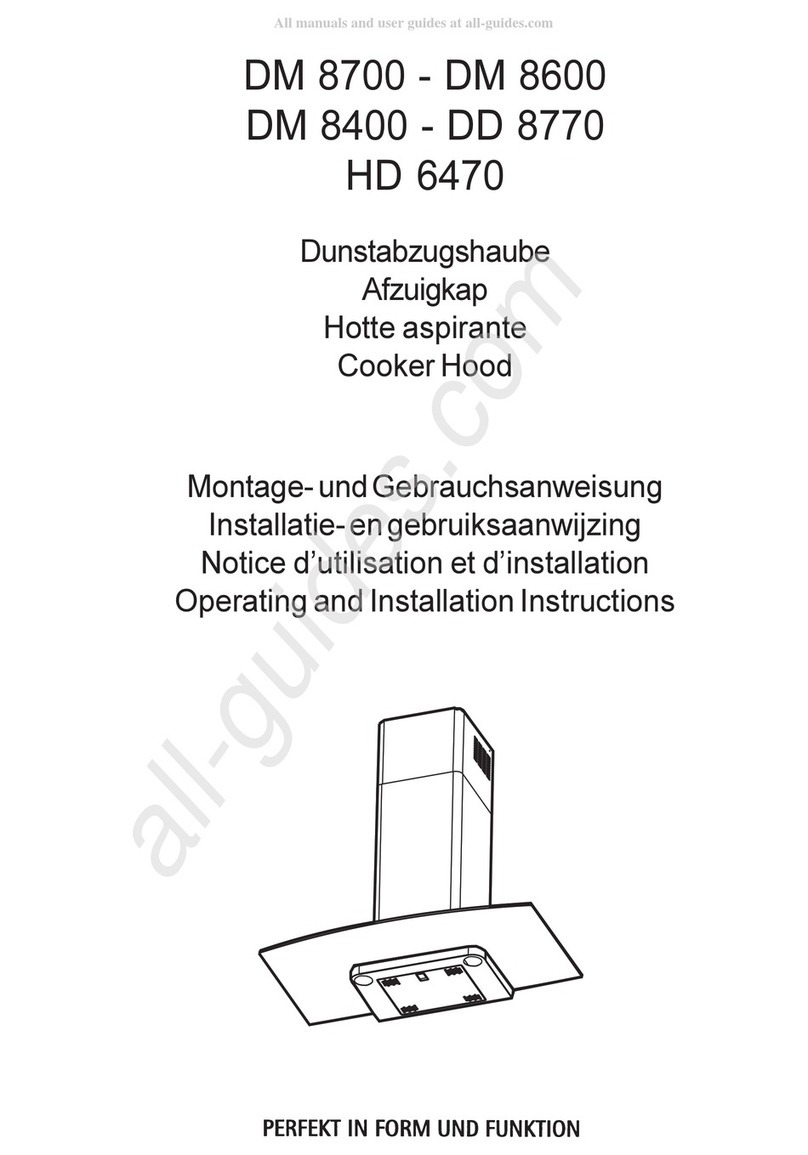 AEG DM 8700 User manual