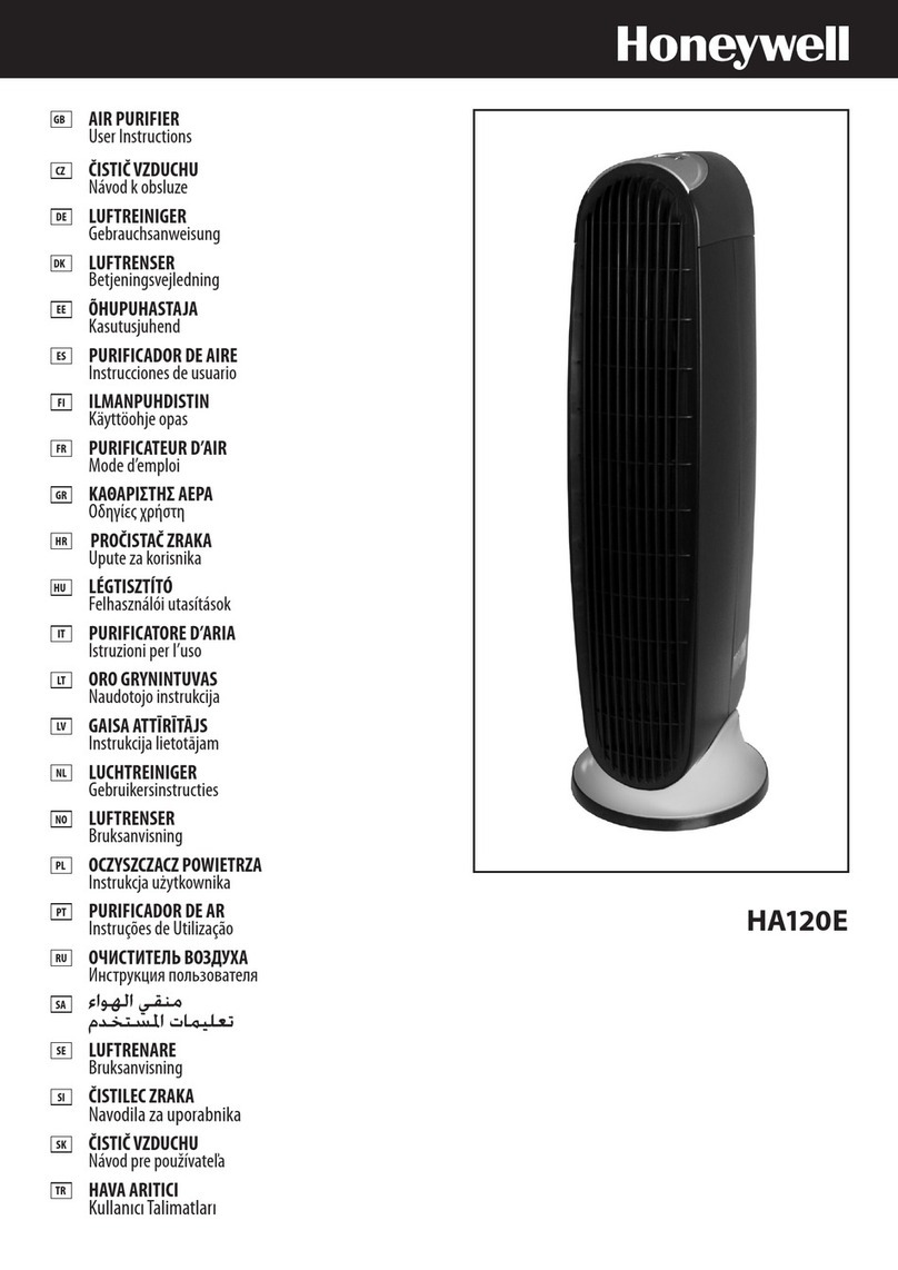 Honeywell HA120E User manual