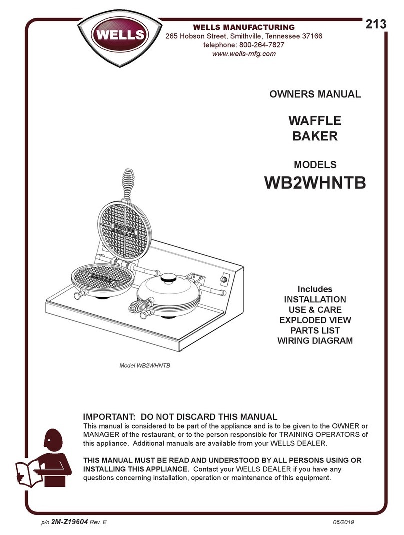 Wells WB2WHNTB owner's manual
