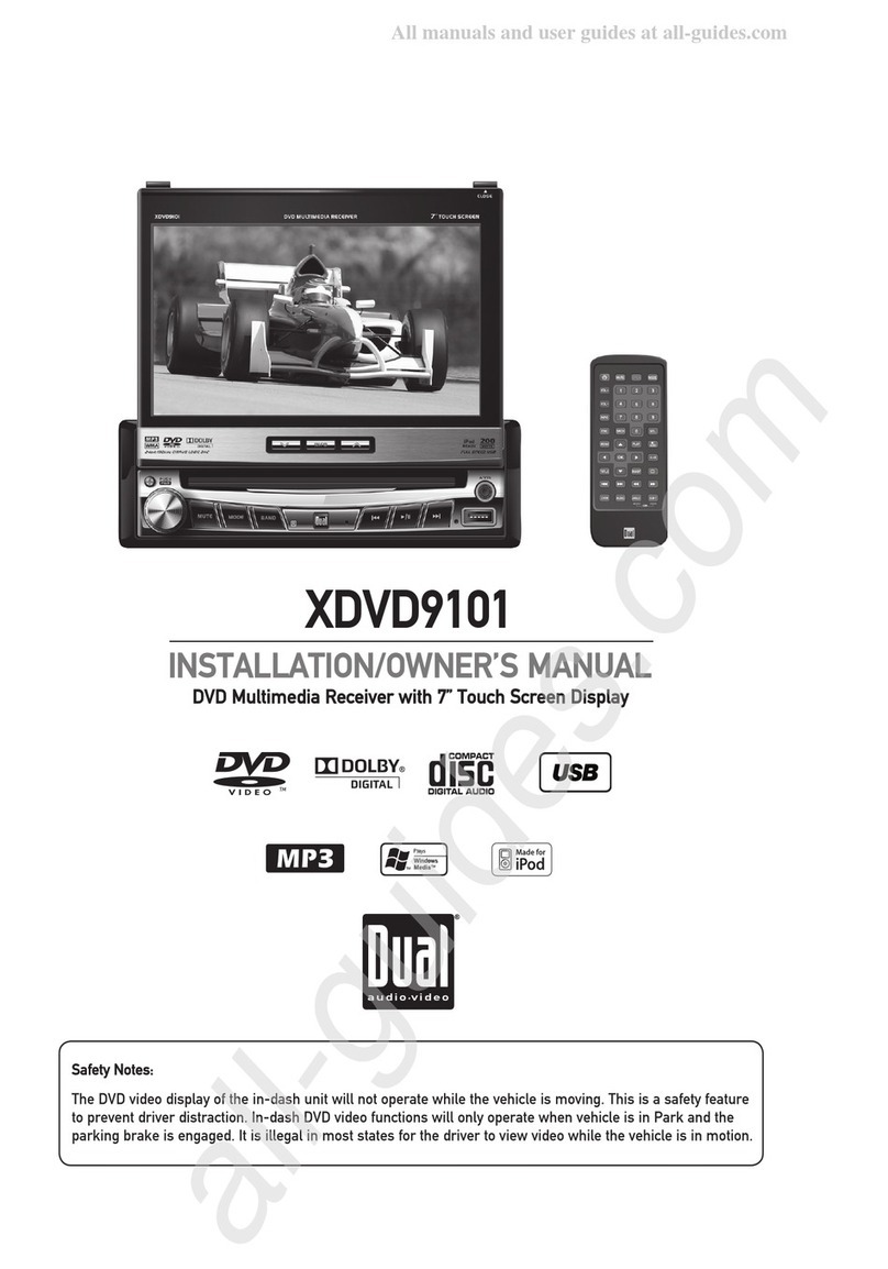 Dual XDVD9101 Operating instructions