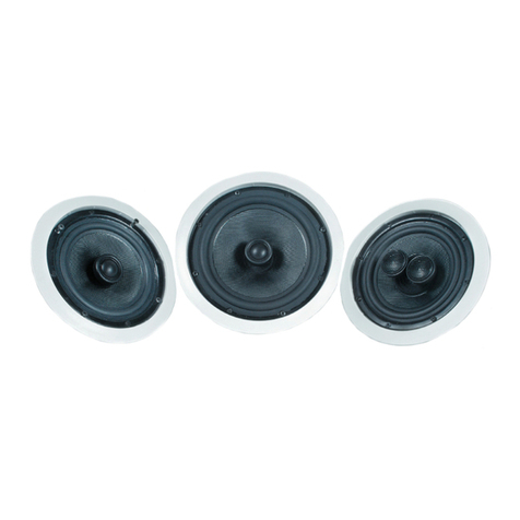 DaytonAudio Ultra US622C installation manual