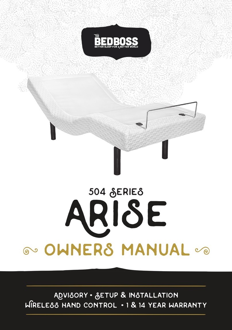 The bedboss ARISE 504 Series owner's manual