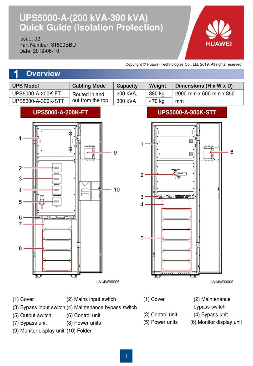 Huawei UPS5000-A series User manual