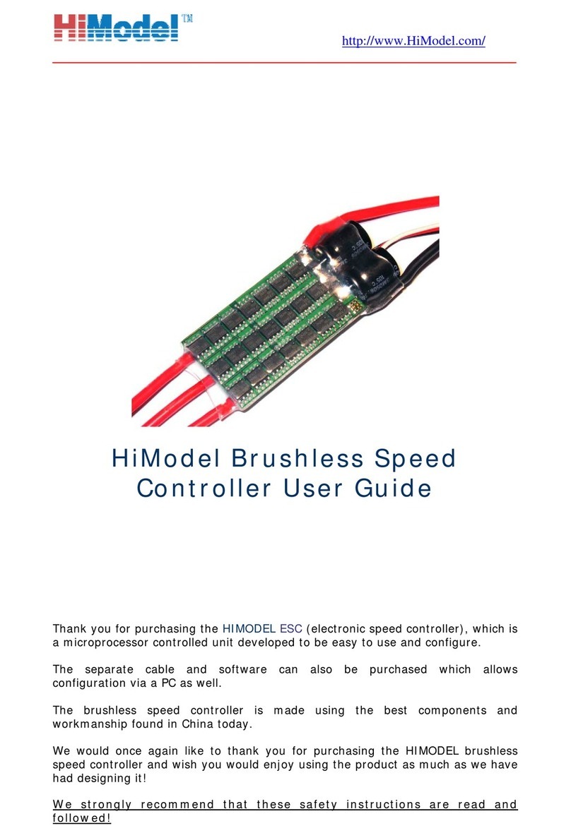 HiModel ESC user guide