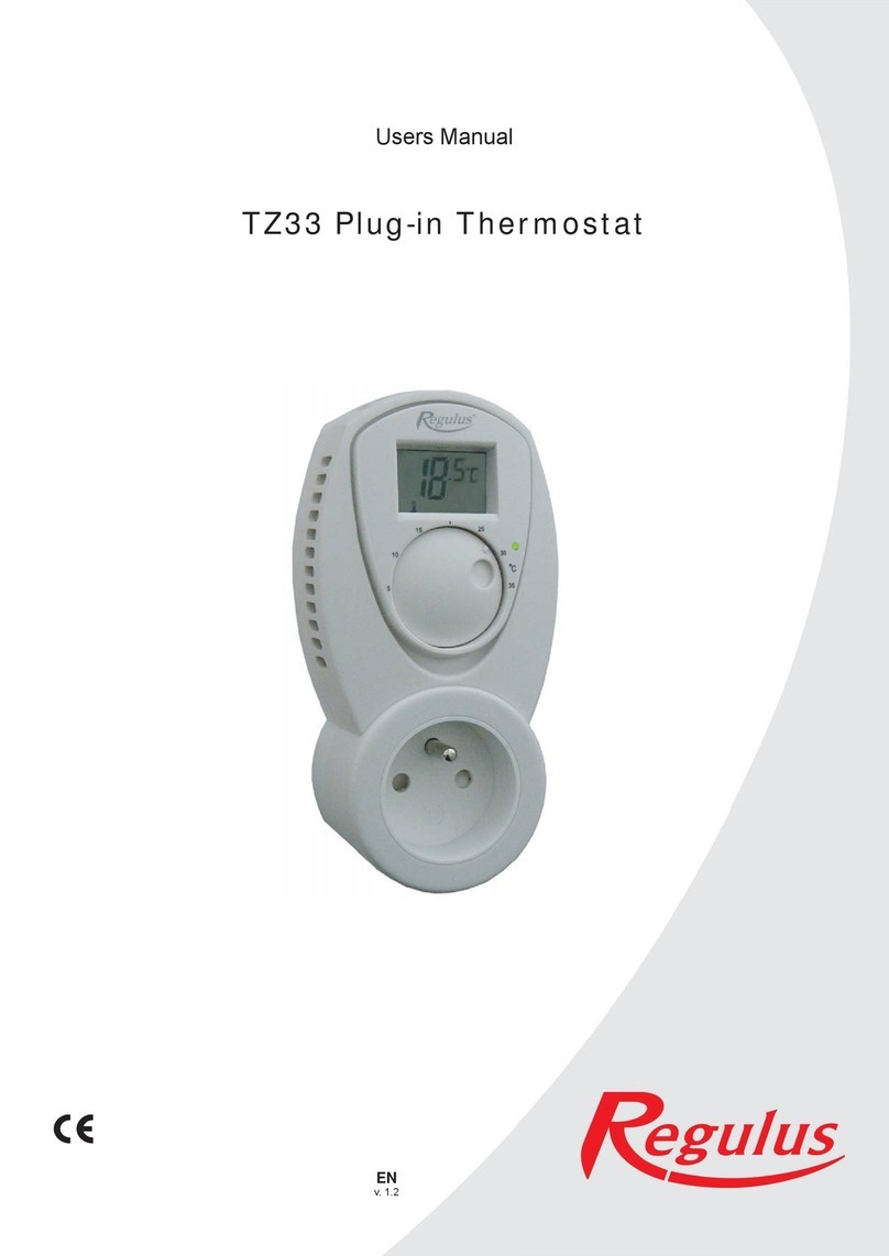 Regulus TZ33 user manual