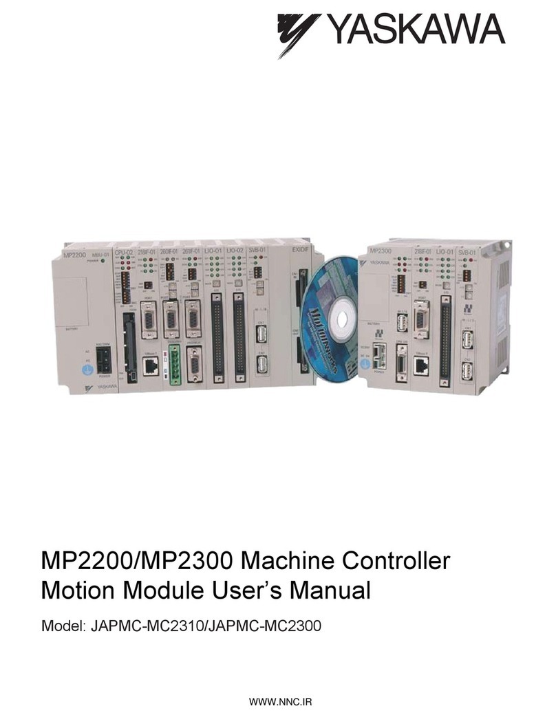 YASKAWA MP2200 user manual
