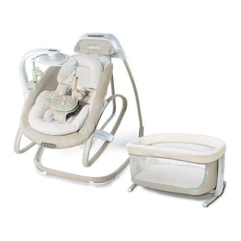 ingenuity SmartSize 4-in-1 Soothing Solution Sullivan User manual