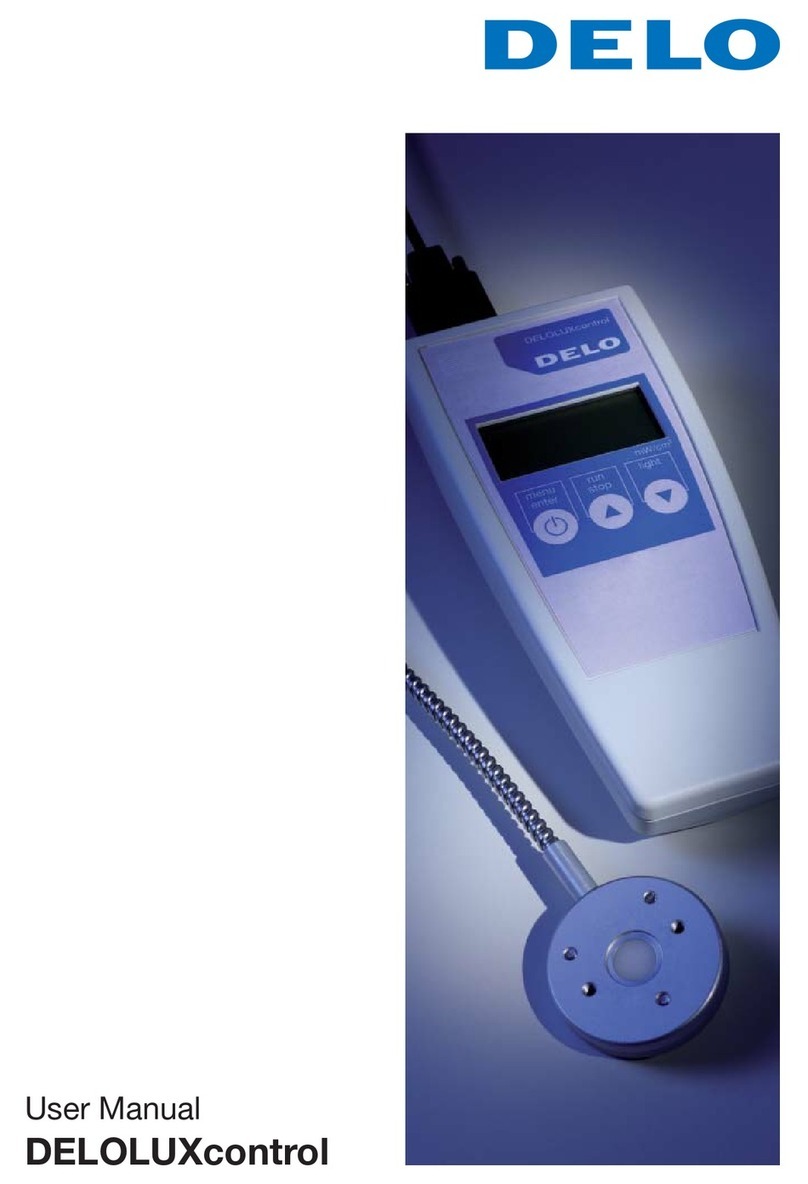 Delo DELOLUXcontrol user manual