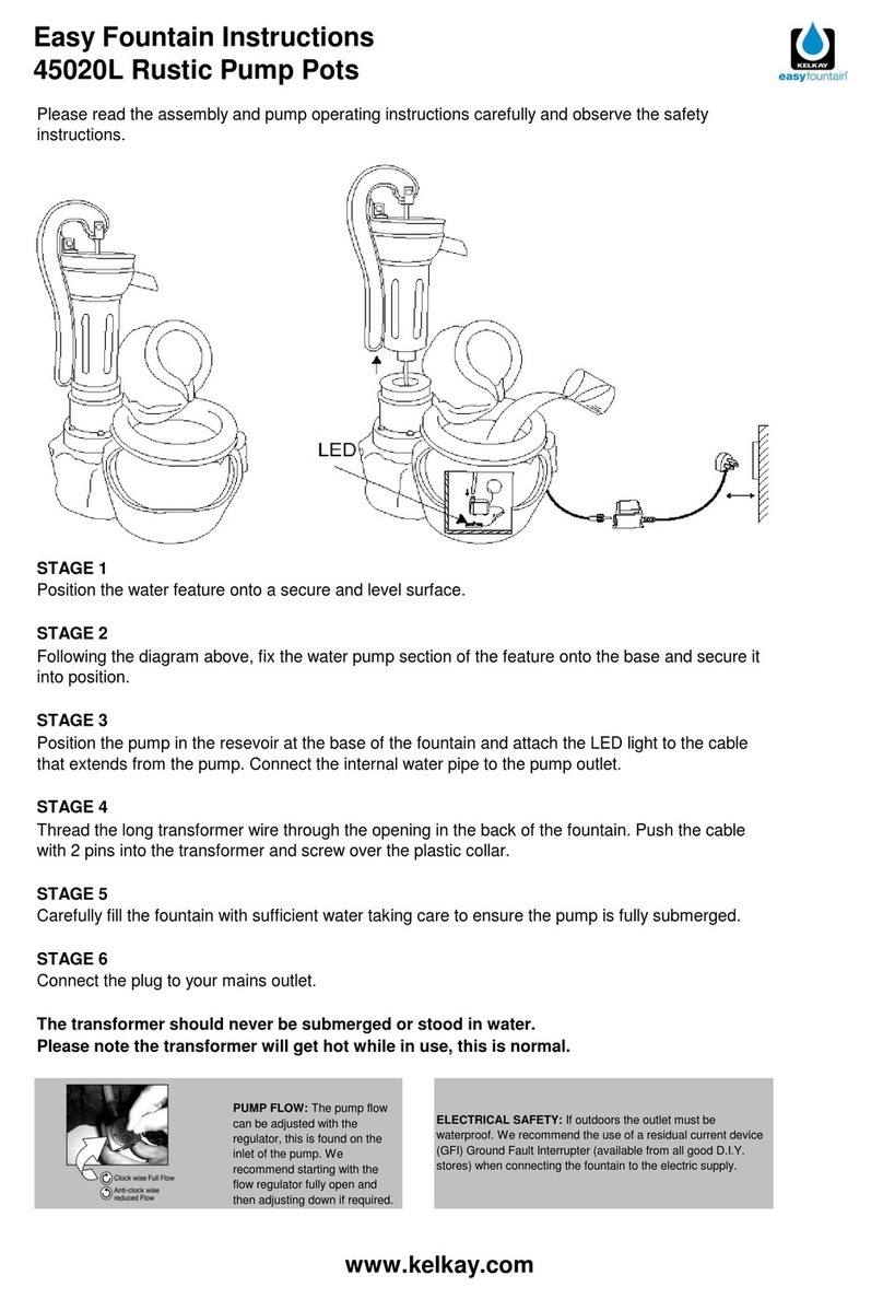 Kelkay EasyFountain 45020L instructions