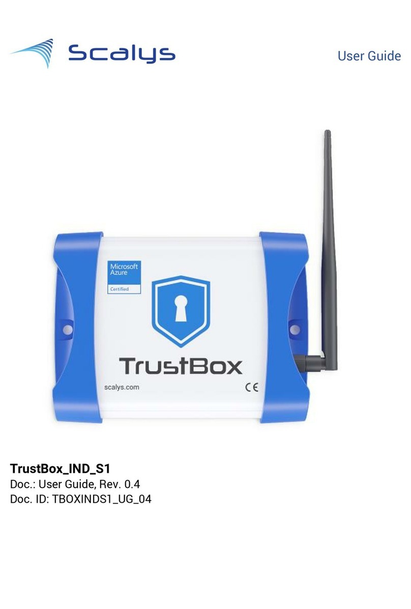 Scalys TrustBox User manual
