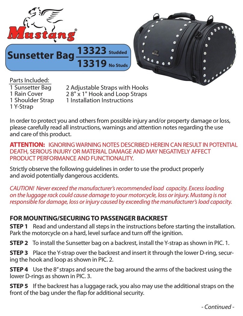 Mustang Sunsetter Bag manual