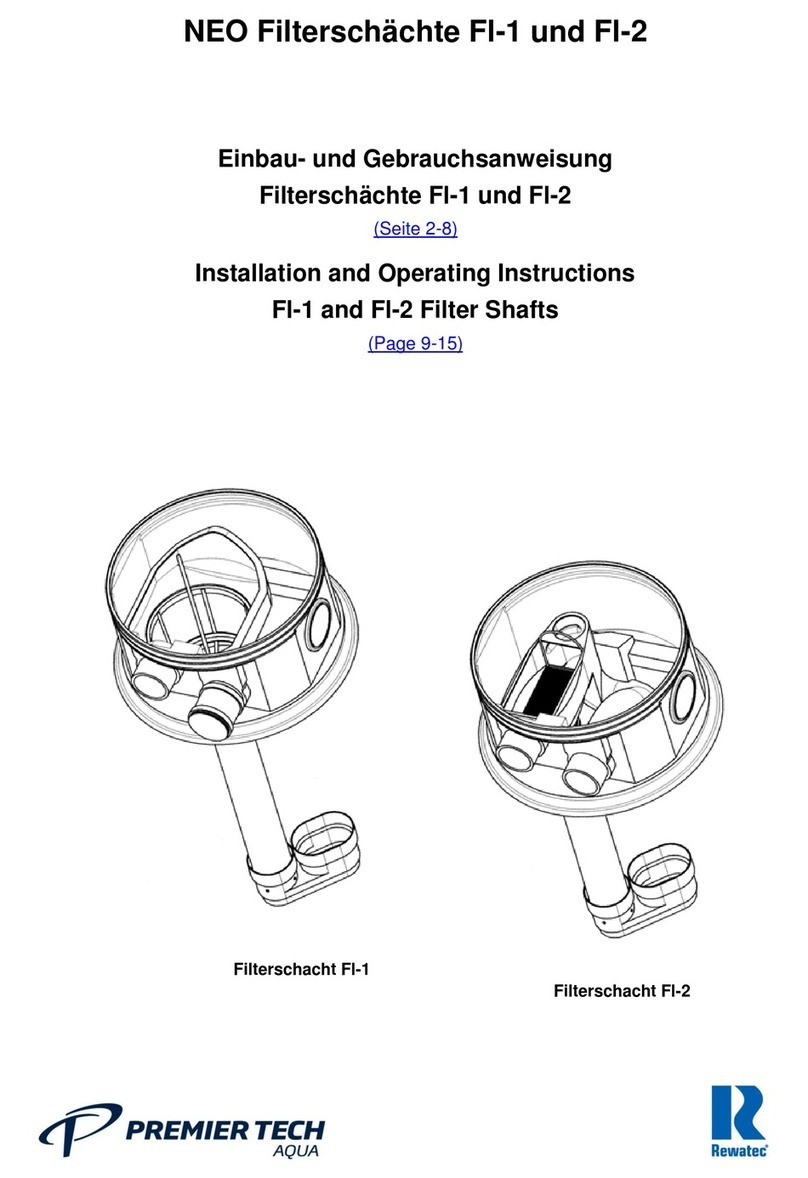 Premier Tech Aqua Rewatec Fl-1 User manual