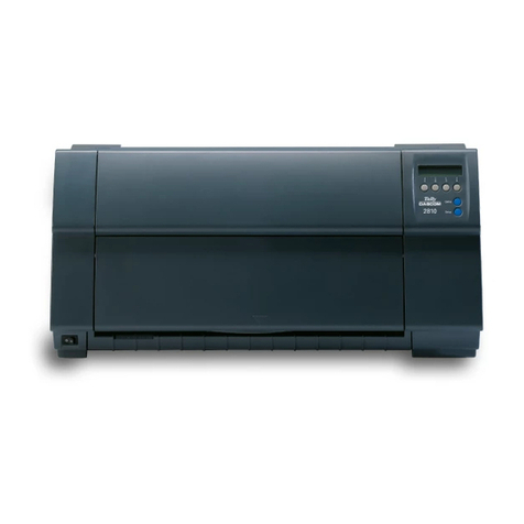 Tally Dascom 2810 User manual