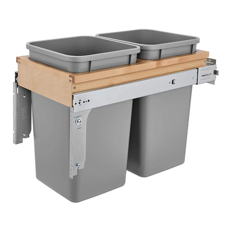 Rev-A-Shelf 4WCDM Series User manual Rev-A-Shelf 4WCDM Series User manual