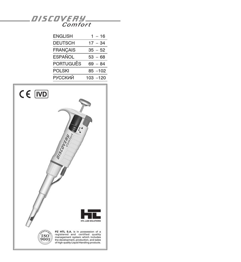 HTL DISCOVERY Comfort DV2 User manual