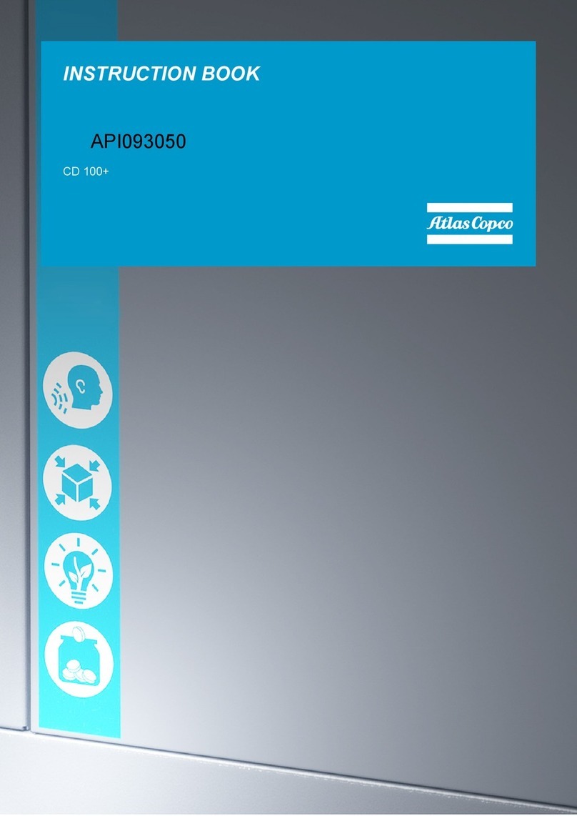 Atlas Copco CD 100+ Instruction book