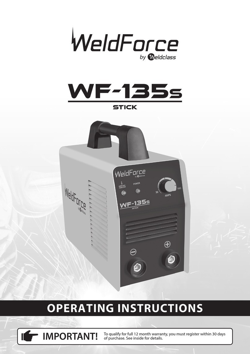 Weldclass WeldForce WF-135s stick User manual