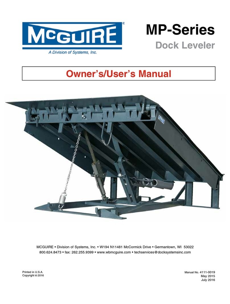 McGuire MP Series Owner & user manual