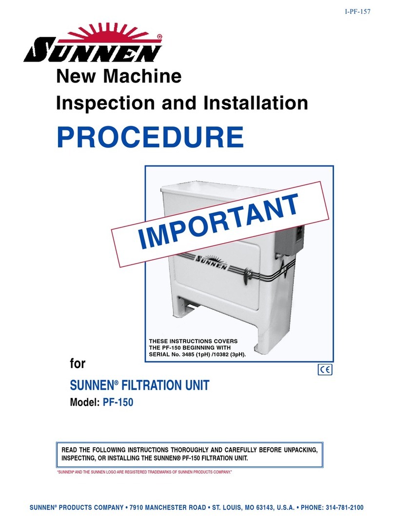 Sunnen PF-150 Inspection and Installation Procedure