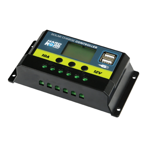 HARDKORR 10A SOLAR CHARGE CONTROLLER user manual