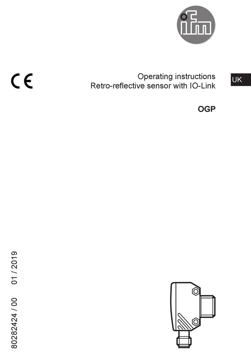 IFM Electronic OGP operating instructions
