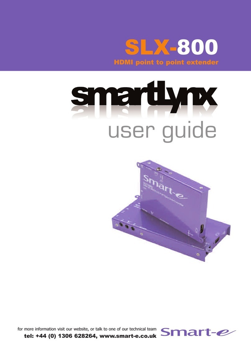 Smarte SmartLynx SLX-800 User manual
