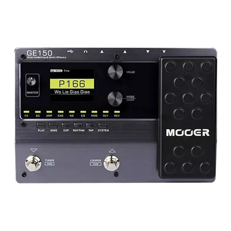 Mooer GE150 owner's manual