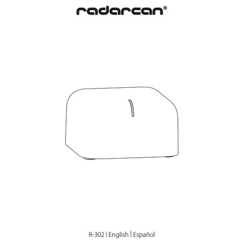 Radarcan PIGEONS&OTHER BIRDS REPELLER PRO R-302 user guide