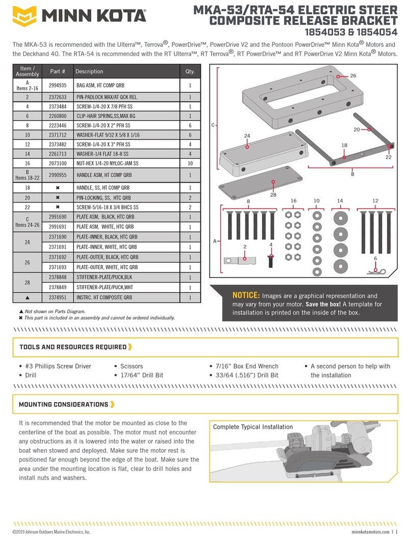 MINN KOTA MKA-53 manual