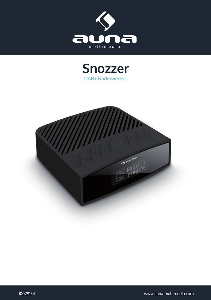 auna multimedia Snozzer 10029134 instruction manual