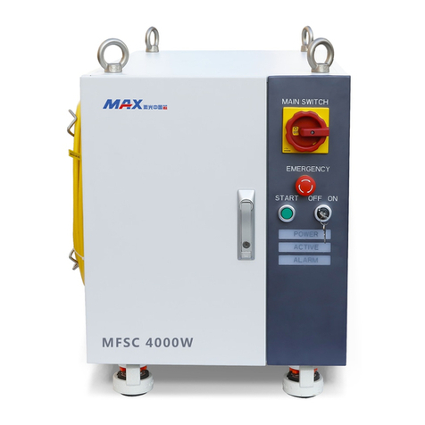 MAXPhotonics MFSC 3000W Series User manual