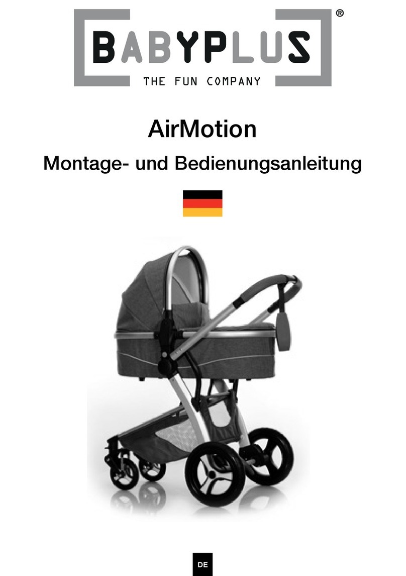 babyplus AirMotion Assembly and instruction manual