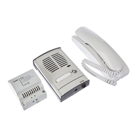 Vimar Elvax 885G Installer's guide