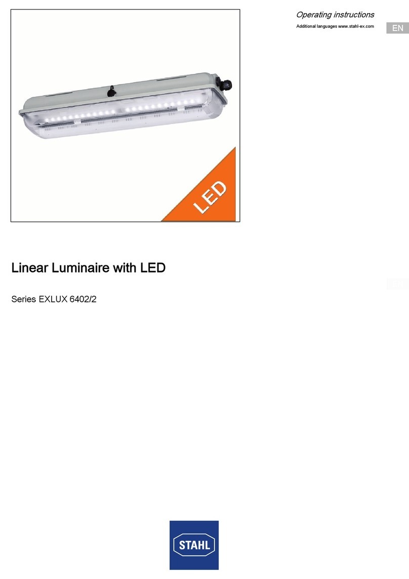 Stahl EXLUX 6402/2 Series User manual