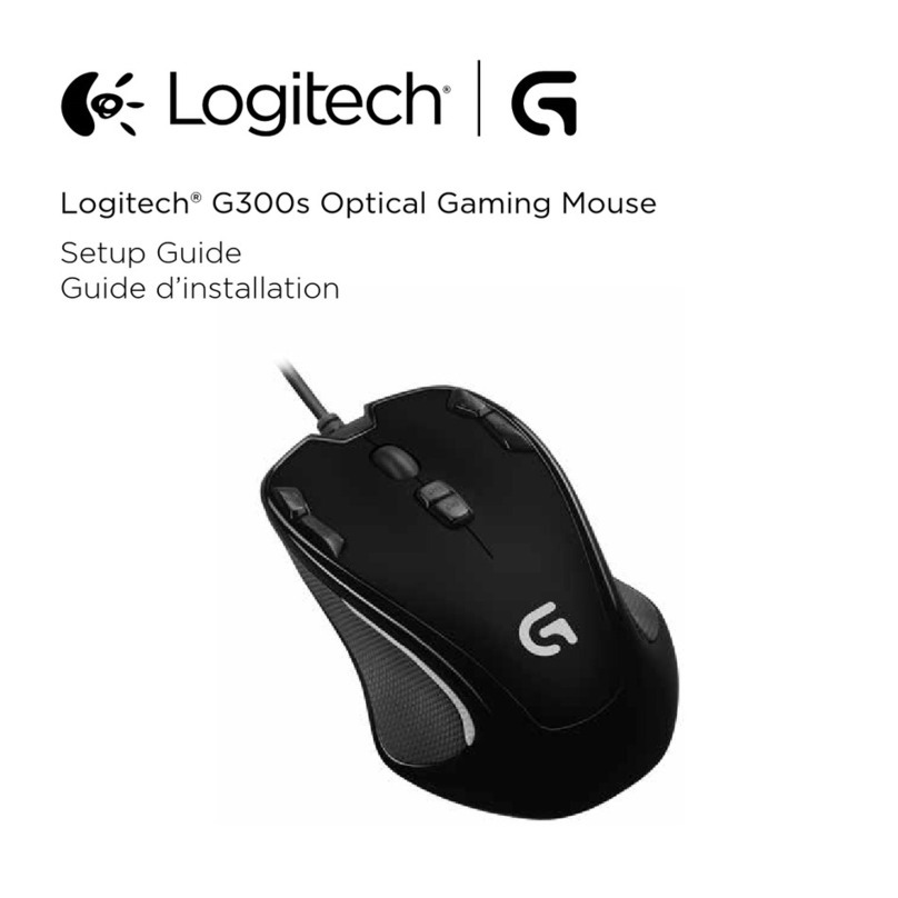 Logitech G300s Setup guide