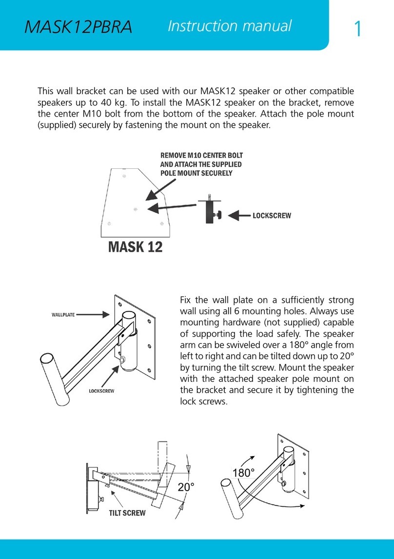 APart-Audio MASK12PBRA instruction manual