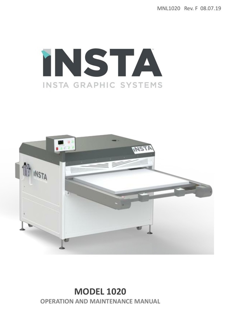 Insta 1020 User manual