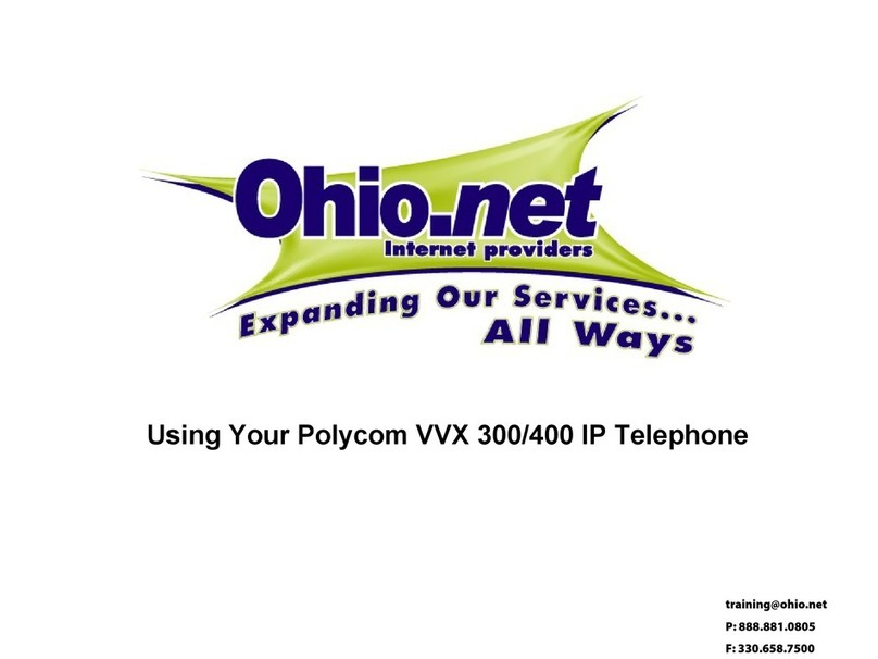 Polycom VVX 300 manual