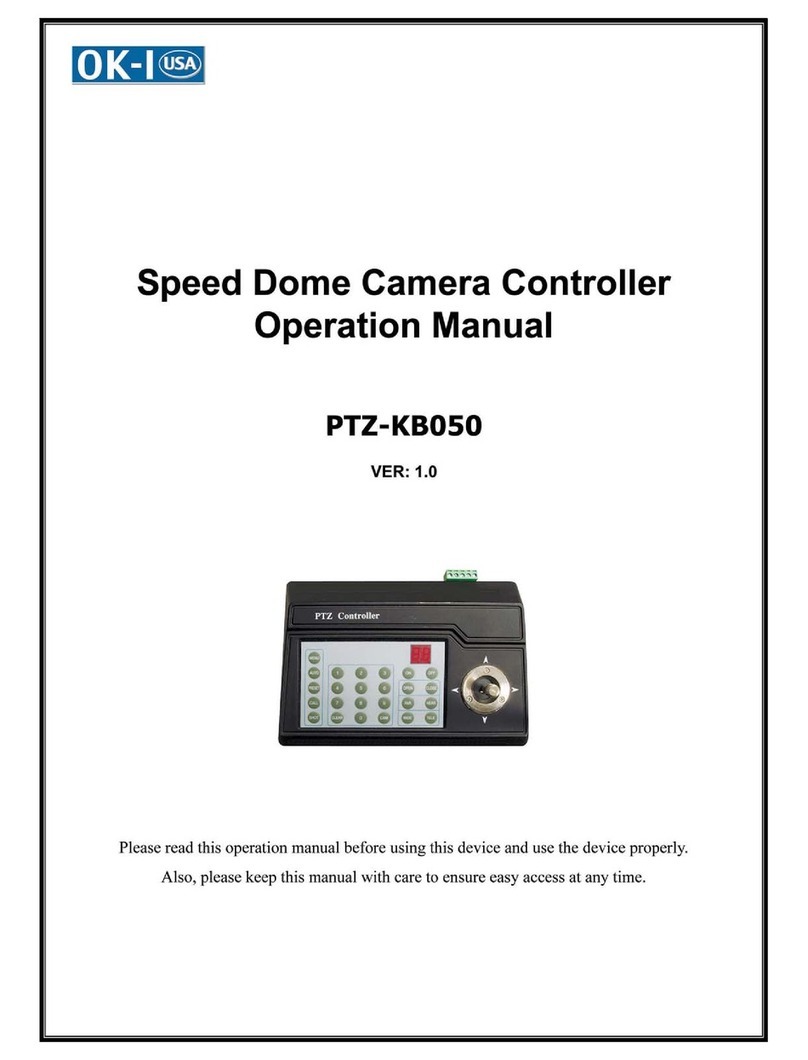 Oki PTZ-KB050 Operational manual