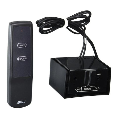 Skytech SR1001-1 Installation and operating instructions